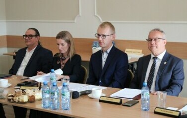 Przedstawiciele gminy Sośno 