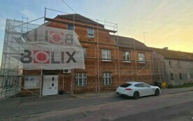 Wymiana pokrycia dachowego na budynku komunalnym w Wąwelnie 8.10.2024