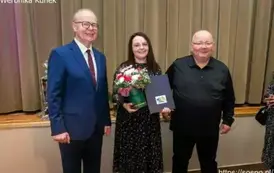 Otwarcie nowo wybudowanego skrzydła bibliotecznego Biblioteki-Domu Kultury w Sośnie