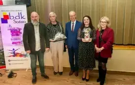 Otwarcie nowo wybudowanego skrzydła bibliotecznego Biblioteki-Domu Kultury w Sośnie