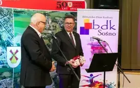 Otwarcie nowo wybudowanego skrzydła bibliotecznego Biblioteki-Domu Kultury w Sośnie