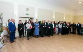 Otwarcie nowo wybudowanego skrzydła bibliotecznego Biblioteki-Domu Kultury w Sośnie