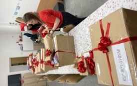 Urząd Gminy Sośno i jednostki organizacyjne przygotowały paczkę w ramach Szlachetnej Paczki 2025 26