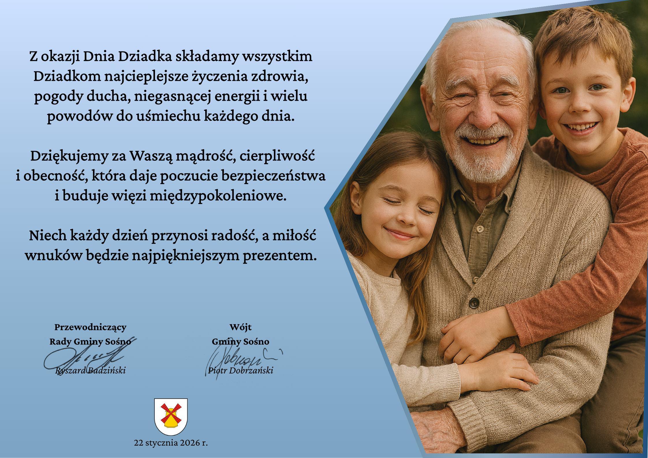 Życzenia z&nbsp;okazji Dnia Dziadka