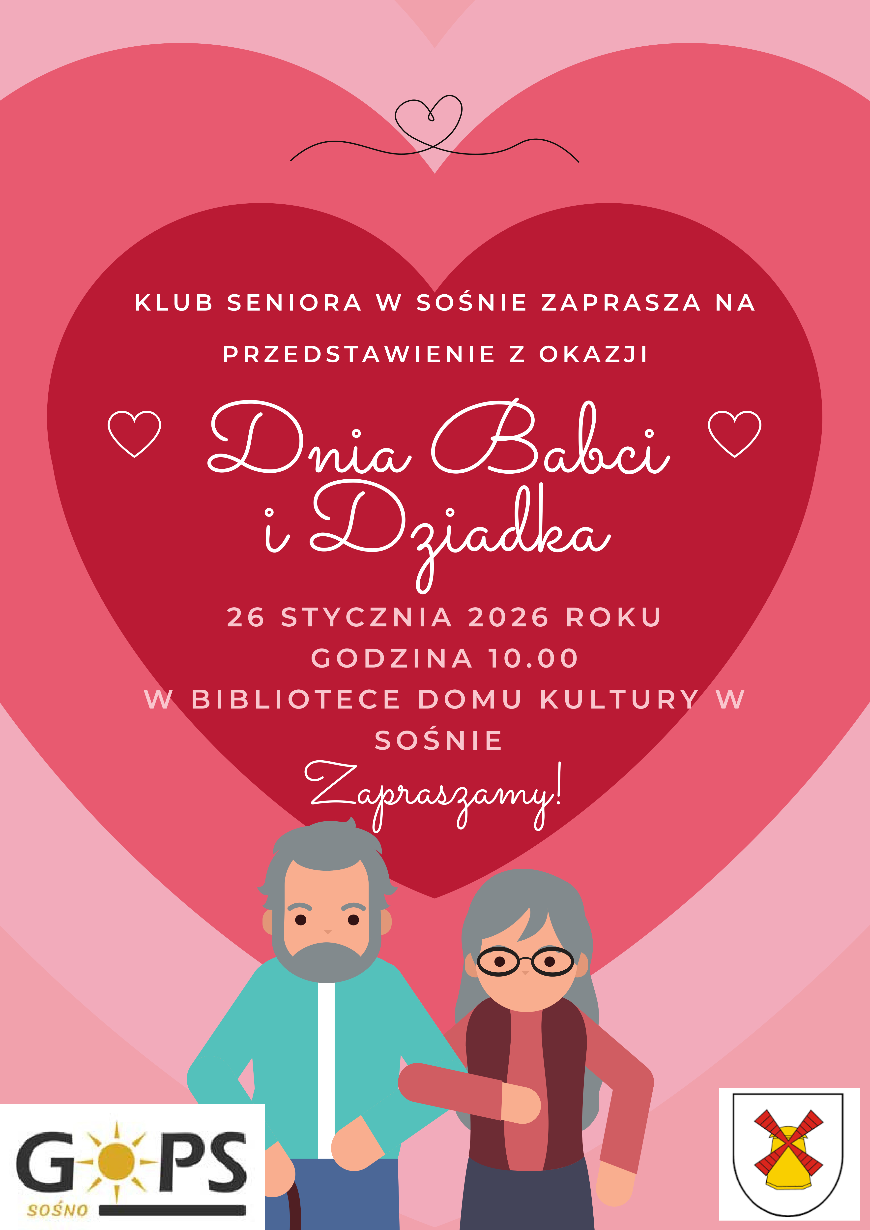 Zaproszenie na&nbsp;Dzień Babci i&nbsp;Dziadka