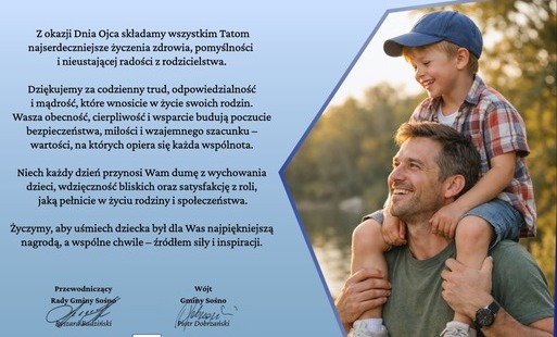 Życzenia z okazji Dnia Ojca