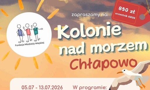 Plakat kolonie 2026