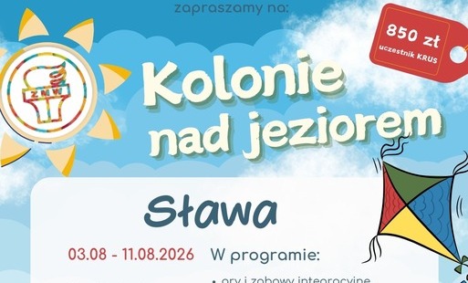 Plakat - kolonie 2026